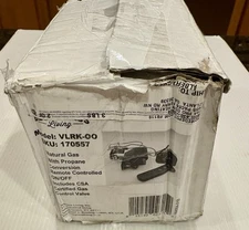 Bluegrass Living Black Plastic Remote Control Pilot Kit for Vented Gas Log Sets