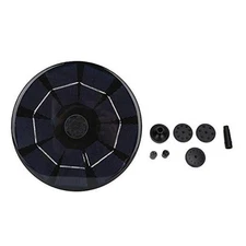 Solar Fountain Pump, 4.5V 3.0W Panel Garden Decorative Oxygenating Water 