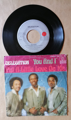 DELEGATION: Put A Little Love On Me 7'' 45T You And I ARIOLA 102118 (VG/VG+)