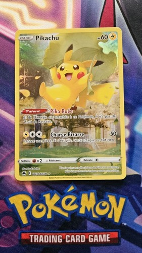 Pikachu GG30/GG70 Alternative Pokémon Gallery Secrète - Ultraboost X Epée et Bouclier 12.5 Zénith Suprême - Coffret de 10 Cartes Pokémon Françaises Pikachu GG30/GG70 Alternative Pokémon Gallery Secrète - Ultraboost X Epée et Bouclier 12.5 Zénith Suprême - Coffret de 10 Cartes Pokémon Françaises