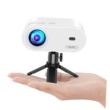 Mini Projector, Full HD 1080P Video Projector, Portable 1080P Mini Projector