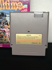 Ultima Exodus (Nintendo NES) Complete in Box CIB Excellent Condition