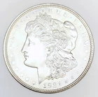 *1921 MORGAN SILVER DOLLAR* * GEM BU+++* *WHITE* NR #G3776