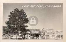 Lake George CO Colorado RPPC Photo Postcard COPY