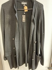 NWT Express Black Shimmer Button Front Cardigan Size S