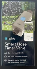 Rachio Smart Hose Timer  Valve  - Rachio WiFi Hub is REQUIRED - New Unopened