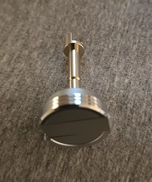 PERILLA Y EJE CROMADOS REBOBINADOS SERIE MINOLTA SRT-101 Foto 3 de 4