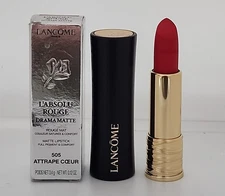 Lancome L'Absolu Rouge Drama Matte Lipstick - 505 Attrape Coeur - NEW IN BOX