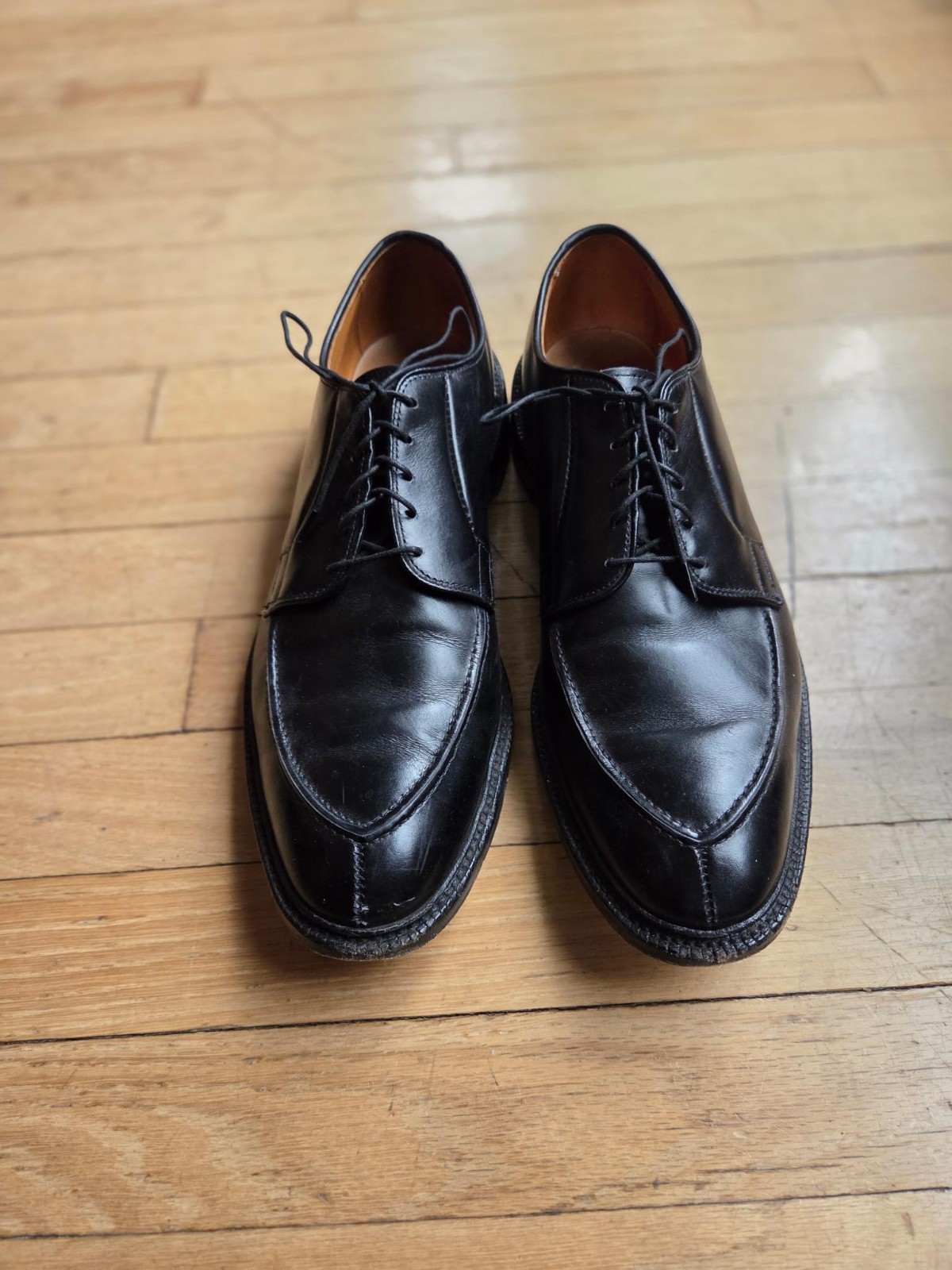 Allen Edmonds Seneca Split Toe Leather Dress Shoe… - image 2