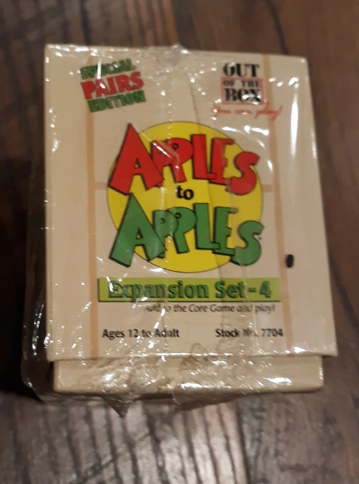APPLES TO APPLES Special Pairs Edition Expansion Set-4 Sealed New Has Tear - Image 4 of 4