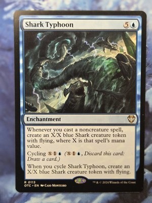 Shark Typhoon | Outlaws Thunder Junction OTC | R 0113 | NM MTG Magic