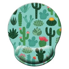 Mouse Pad with Wrist Support, Ergonomic Mouse Pad with Memory Foam Wrist Rest...