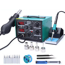 YIHUA 862D 750W Digital Hot Air Gun Soldering Iron 2-in-1 Rework Station Kit