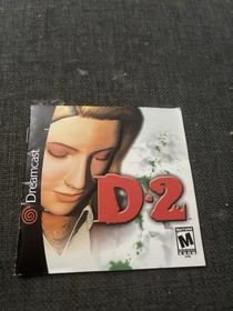 D2 CIB Complete, All 4 Discs, Manual, Case, Sega Dreamcast, 2000 Ships In A Box!