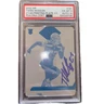 2022 Panini XR Tariq Woolen 1/1 Cyan Printing Plate PSA 6 Auto 10