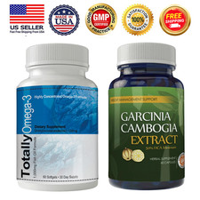 Omega- 3 Fish Oil Cardiovascular Health  Garcinia Cambogia Weight Loss Pills