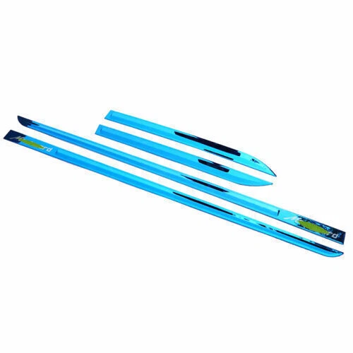 Molding Trim Body Guard Side Door For Honda Accord 9th 2014-2017 Blue Steel 4X - Image 3 of 4