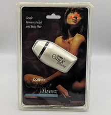 New Conair Emjoi Tweez Cordless Electric Tweezer White Model EM10