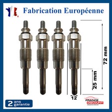 4 Glühkerzen Für Opel Astra Kadett Vectra 1,7d 1,7 td Frontera 2,3d 2,5