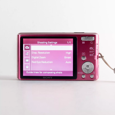 SONY Cyber-shot DSC-W530 ピンク Sony Cyber-shot DSC-W530 14.1MP Compact 4 x Optical Zoom Digital