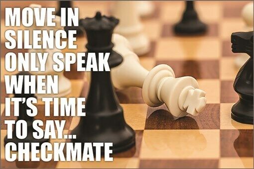 Chess Quote About Winning The Game poster 20x30 Strategy Inspiration