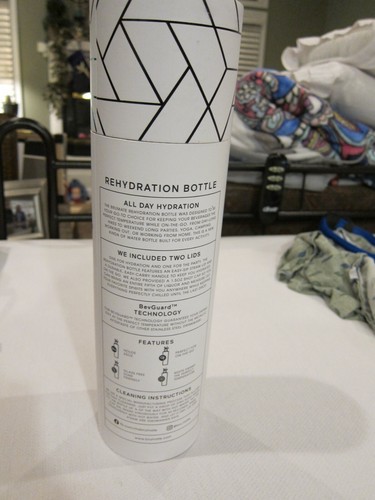 BRUMATE REHYDRATION BOTTLE IN GLITTER ROSE GOLD 750 ML. NEW IN ORIGINAL BOX - Picture 5 of 5
