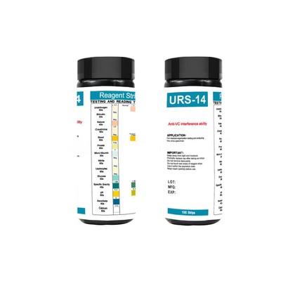 100Strips 14 Parameter Urine Test Strips For Home Use Detects Leukocytes