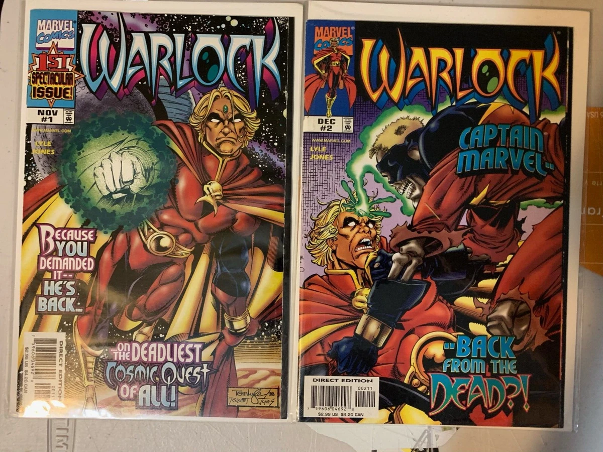 THE WARLOCK #1 & #2 NM 1998 MARVEL COMICS RUN LOT | eBay