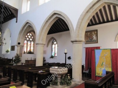 Photo 6x4 Across the nave Brightwell-cum-Sotwell View over the nave towar c2010