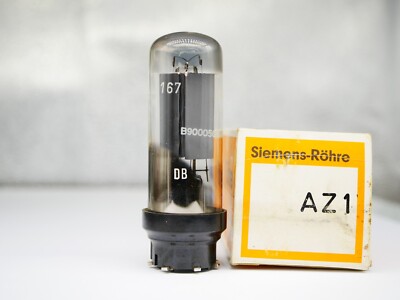 1x AZ1 Telefunken / Siemens Radio Röhre  tube  new in Box  / 02