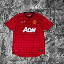 2012 2013 Manchester United MU England Nike Home Football Soccer Jersey Shirt