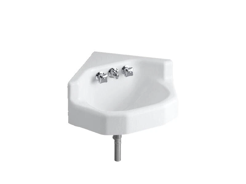 White Cast Iron Bathroom Sinks