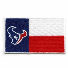 Texas Football Parody Flag Embroidered Iron On Applique Patch