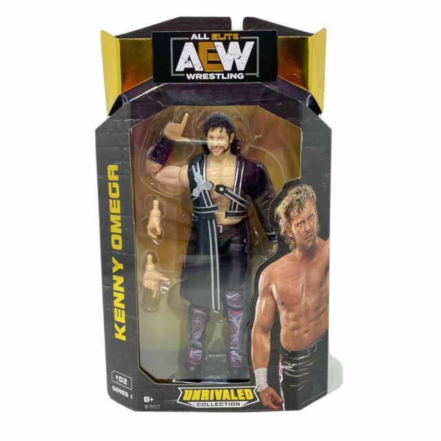 AEW Kenny Omega Action Figure. Series 1 V 2 figure