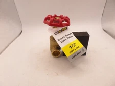 THEWORKS LFBV154 1/2 IN. SWT X SWT HEAVY PATTERN BRASS GATE VALVE