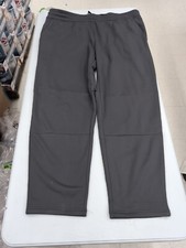 Member's Mark Men Comfort Waistband Side Zip Pocket Tech Fleece Pant Sz 2XL SW8