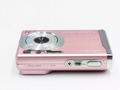 Pink Sony Cyber-shot DSC-W80 7.2MP CCD Vintage Digital