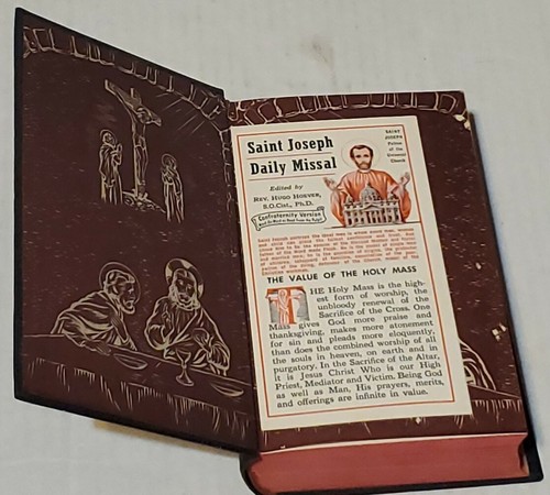 Saint Joseph Daily Missal Catholic T-810 Latin English Confraternity 1963 - NEW - Picture 3 of 12