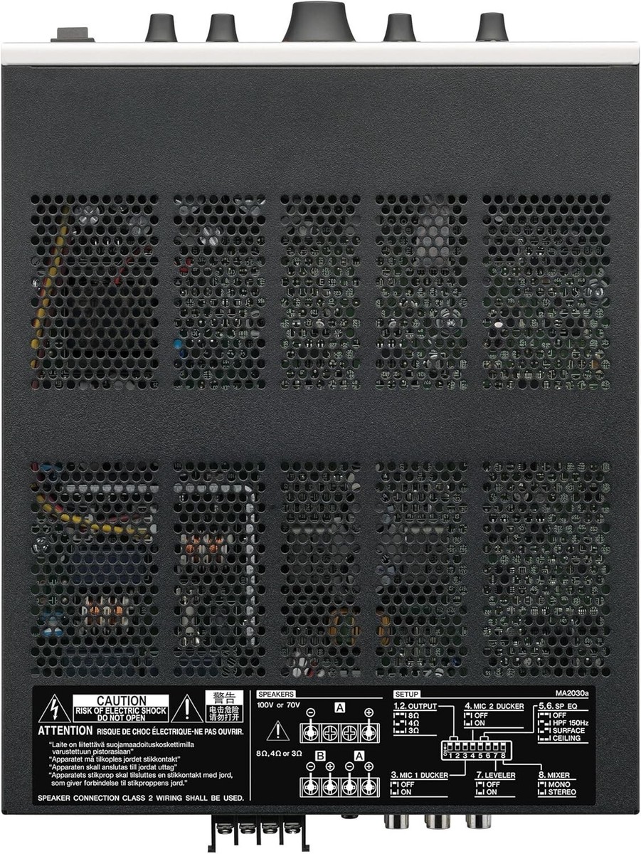 Yamaha MA2030a MA2030A Amplifier - 60 W RMS 2 Channel 0.2