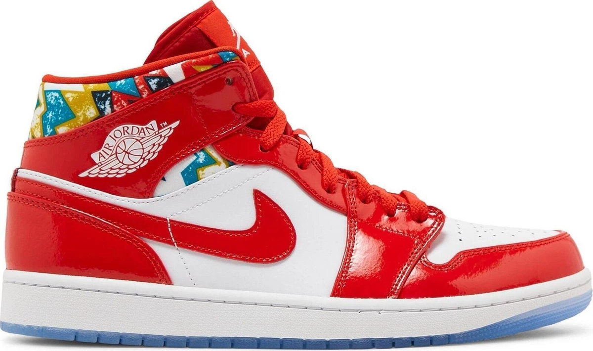 Jordan 1 Barcelona size 9 worn once still new with box Jordan 1 SE Mid Barcelona Sweater for Sale | Authenticity  main image 4
