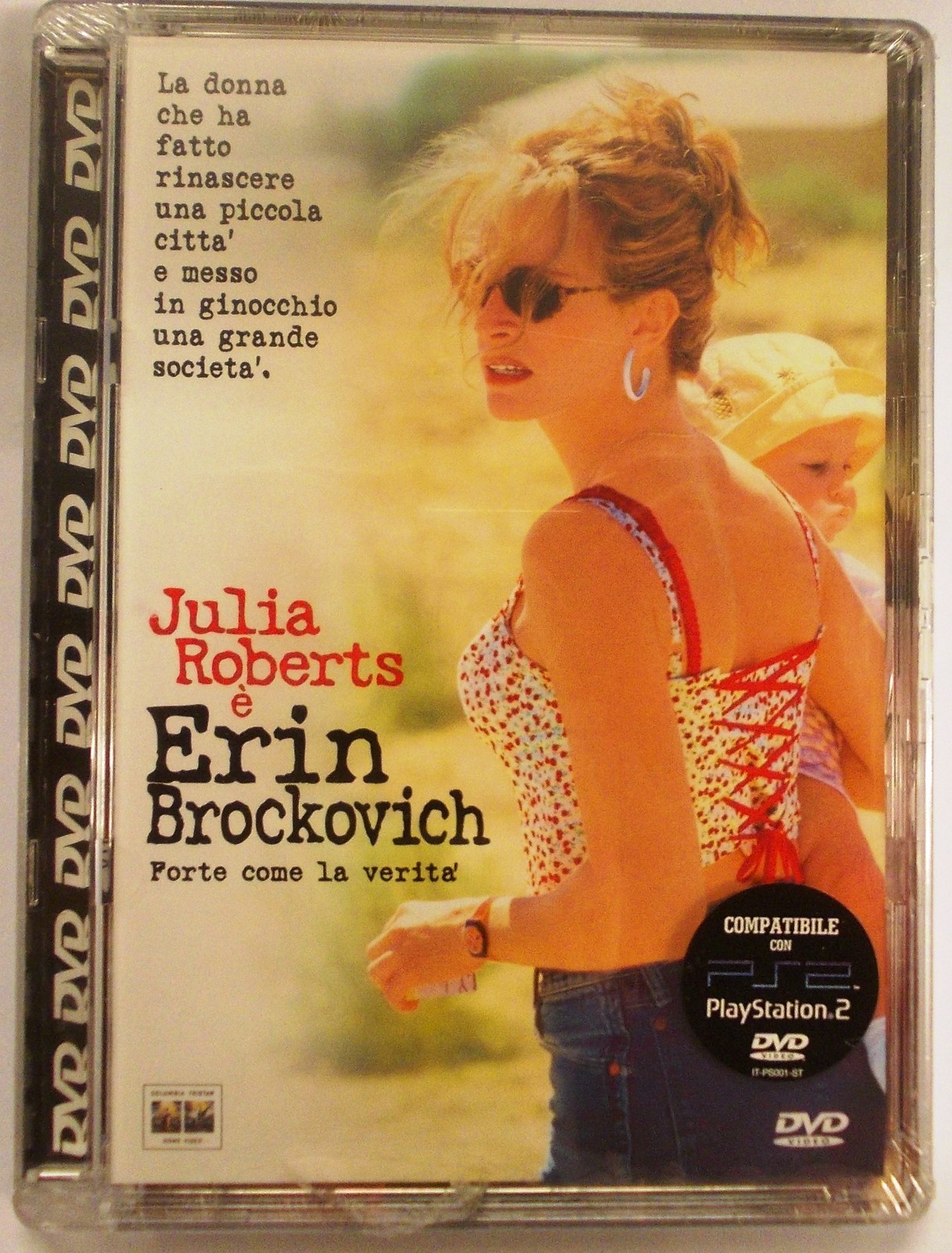 Erin Brockovich. Forte come la verità -JULIA ROBERTS- DVD JEWEL BOX SIGILLATO