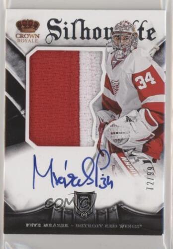 2013-14 Panini Crown Royale Silhouette /99 Petr Mrazek #111 Rookie Auto RC - Picture 1 of 3