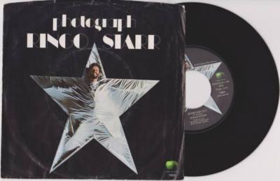 RINGO STARR Photograph 7'' Vinyl Single 1973 Canada * RARE