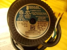 Hot Tub Spa Circulation Pump, Laing, 115V / 230V, E-5, 3/4" Barb 74427-Generic