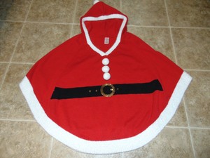 christmas poncho sweater