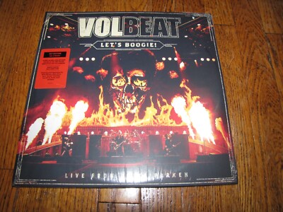 VOLBEAT - LET'S BOOGIE LIVE FROM TELIA PARKEH - SEALED VERTIGO TRIPLE LP