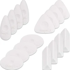 Outus Cube Erasers with Grip Different Shape Eraser Vinyl White Eraser for Art