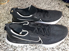 Nike Epic React Flyknit 2 Mens 12 Black White Running Shoes Sneaker