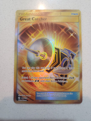 Pokémon TCG Great Catcher Sun & Moon - Cosmic Eclipse 264/236 Holo Secret Rare