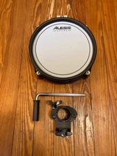 Alesis 8" Mesh Drum Pad (Black) w/Clamp NEW Command SE Surge (Dual Zone) DM10